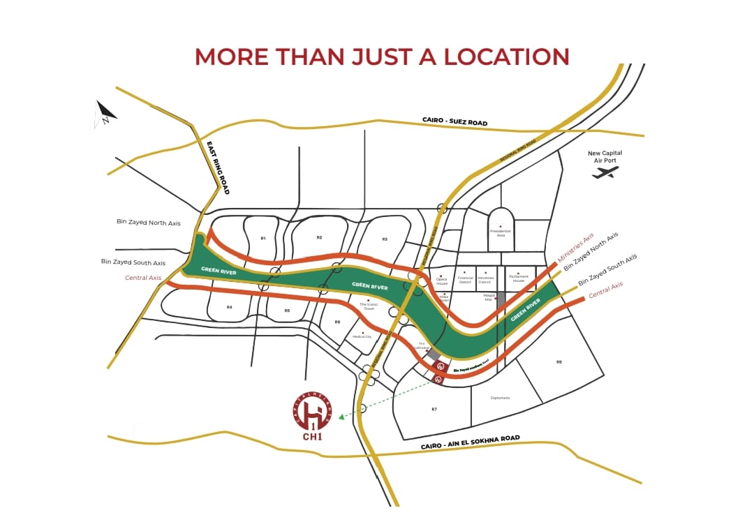 Capital Heights 1 New Capital | Prices & Master Plan by SUD