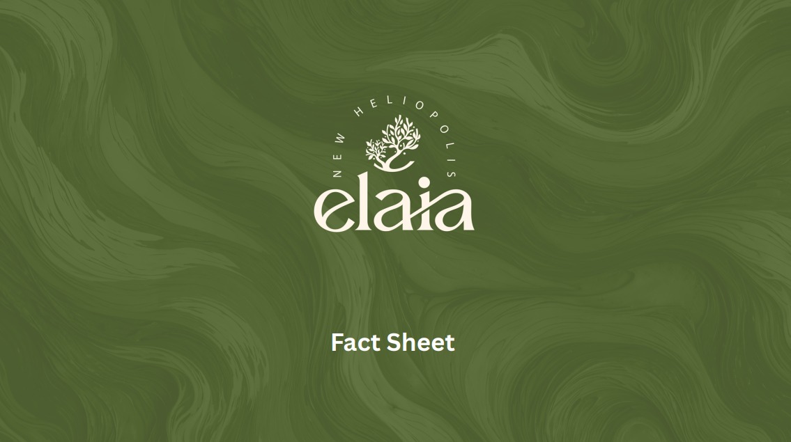 إيلايا نيو هليوبوليس AJAD | Elaia New Heliopolis – فيلات وشقق على شارع البارون بمقدم 5%