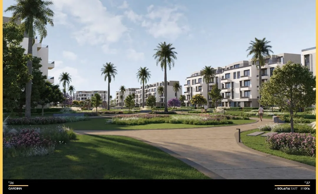 جارد إن سولانا إيست التجمع الخامس Gardinn Solana East New Cairo | الأسعار والتقسيط والمساحات