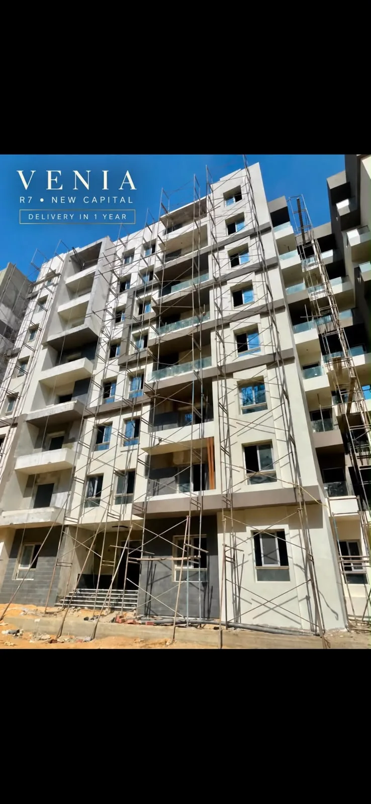 3BR Apartment 150m for Sale in Venia New Capital Compound